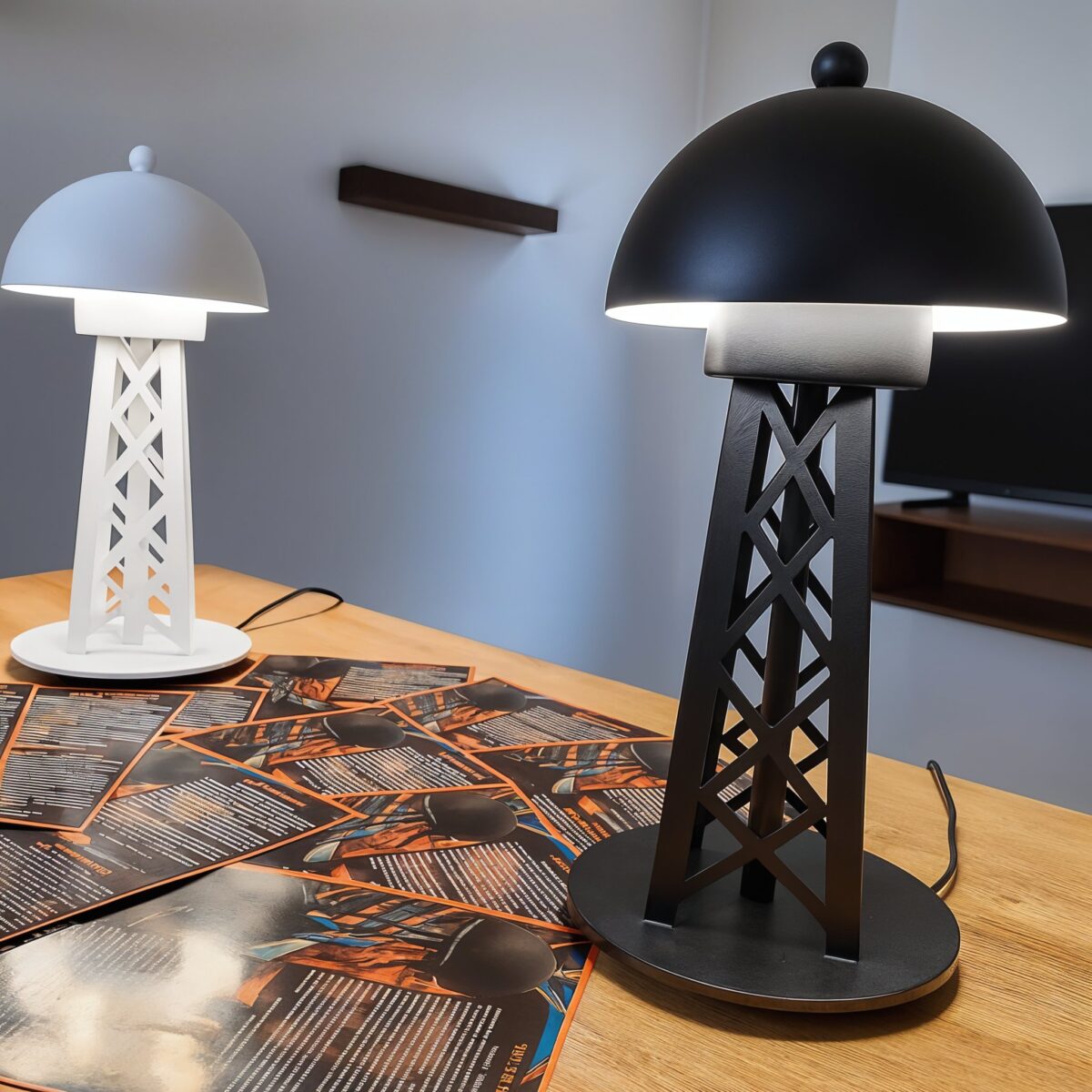 TESLA TOWER TABLE LAMP