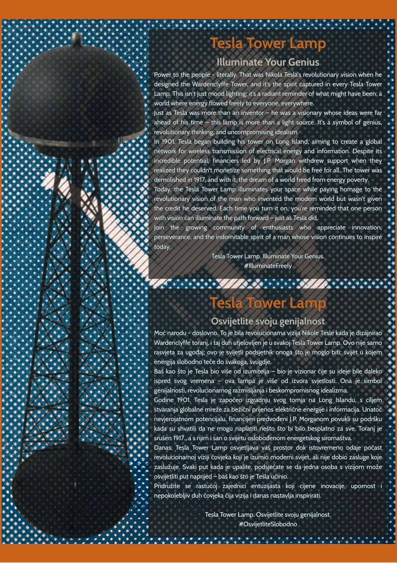 Tesla Lamp – Corda Lighting katalog