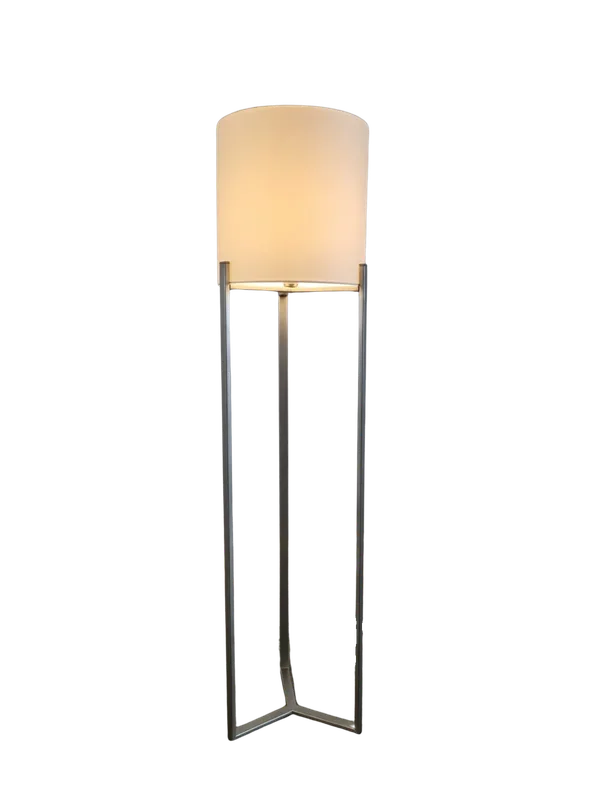Rus podna lampa s tekstilnim sjenilom Corda Lighting